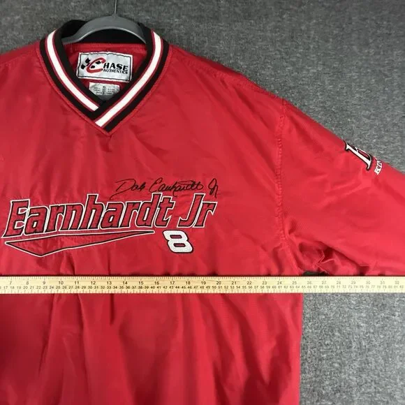 Vintage Dale Earnhardt Jr#8 Chase Authentics Racing Jacket Windbreaker Size XL - Picture 12 of 14